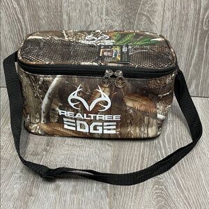 NWT Realtree EDGE Camo Insulated Soft Side Cooler Lunch Bag 6 Can Capacity